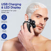 Upgraded 8D Titanium  Head Electric Razors with Nose Hair Trimmer