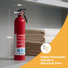 VRT™  2pcs Rechargeable Standard Home Fire Extinguisher UL Rated 1-A:10-B:C