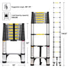 VRT™ Telescoping Ladder, SocTone 12.5 FT Aluminum Lightweight