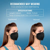KN95 Face Mask 25 Pack, 5-Layers Mask Protection, Breathable KN95 Masks White