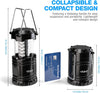 VRT™ 4 Pack LED Camping Lantern, Outdoor Portable Lanterns, Collapsible (Batteries Included)