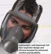 Respirator Kit, Full Face Mask Respirator 6900