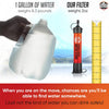 VRT™ High Capacity Emergency Survival Water Straws - Personal Water Filter