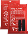 FBT™ 5pcs Reusable Home fire Blanket